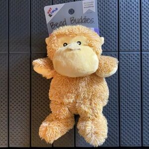 NWT‎ Bead Buddies Monkey Microwaveable and Freezable Aromatherapy